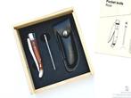 Laguiole - Luxury Pocket Knife, Sharpener & Leather Cover -, Antiek en Kunst