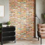 vidaXL Wandpanelen 10 st 1,03 m² massief teakhout, Doe-het-zelf en Bouw, Platen en Panelen, Verzenden, Nieuw