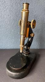 Microscopes, Reichert - Autriche - Bronze, Fer (fonte/fer, Antiek en Kunst
