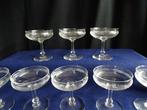 Champagneglas (8) - Kristal, Antiek en Kunst