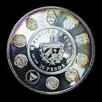 Caribië. Silver Proof 10 Pesos (Ivory-billed Woodpecker)