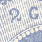 Hannover 1859 - Zeldzame plaatfout Gebroken 2 op een, Postzegels en Munten, Gestempeld