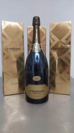 2018 Ferrari Perlé - Trentino DOC - 3 Magnums (1.5L), Verzamelen, Nieuw