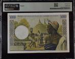 West-Afrikaanse Staten, Ivoorkust. - 5000 Francs ND