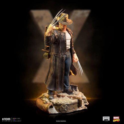 Marvel Art Scale Statue 1/10 Old Man Logan (Wolverine 50th A, Collections, Cinéma & Télévision, Enlèvement ou Envoi