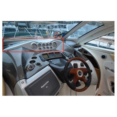 Bieden: Cranchi Mediterranee 43 instrumenten panel metallic, Watersport en Boten, Bootonderdelen, Ophalen of Verzenden
