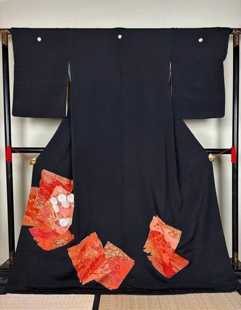 Kimono - Zijde - Japan  (Zonder Minimumprijs), Antiquités & Art, Antiquités | Autres Antiquités