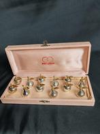 Messensteun (12) - Verzilverd - Porte-noms