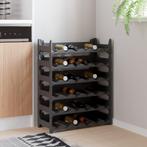 vidaXL Casier à vin pour 36 bouteilles PP empilable