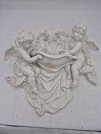 Wijwatervat - Begin 20e eeuw - Putti - 32 cm