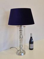 Buffet tafellamp - Glas, Aluminium, Textiel - 69 cm hoog