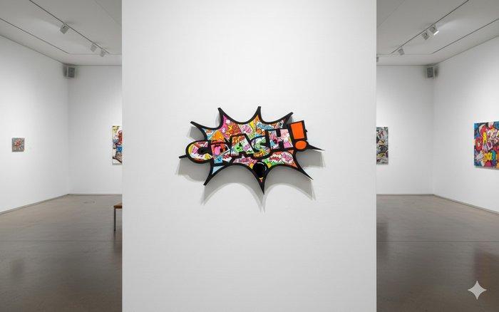 Patrycja Mroczkowska - CRASH! 3D Pop Art XL, Antiquités & Art, Art | Objets design