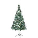 vidaXL Kunstkerstboom met verlichting kerstballen, Diversen, Kerst, Verzenden, Nieuw
