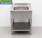 Evier HCB en acier inoxydable 70 x 70 cm Horeca, Verzenden