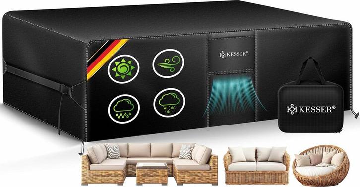 KESSER® Afdekking Tuinmeubelen - Afdekzeil - Waterdicht - 13, Tuin en Terras, Overige Tuin en Terras, Verzenden
