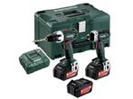 Veiling - Metabo boormachine en boorhamer set BS18LT + SSD18, Doe-het-zelf en Bouw, Gereedschap | Boormachines, Nieuw