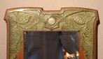 Art Nouveau - Spiegel - Hout, Glas, Messing, Antiek en Kunst