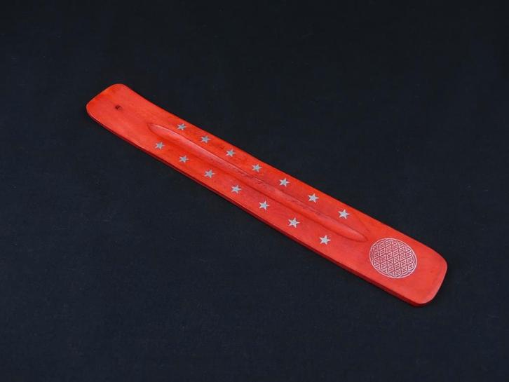 Wierook Brander - Wierook Houder - Plankje Rood - Geometr..., Huis en Inrichting, Woonaccessoires | Overige, Nieuw, Ophalen of Verzenden