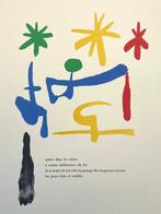 Joan Miro (1893-1983) - Parler Seul - Lithographic licensed, Antiek en Kunst