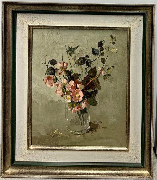 Renée Yolande Hauser (1919-2008) - Pommier du Japon - NO, Antiquités & Art, Art | Peinture | Classique