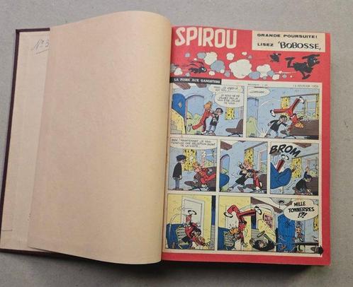 Spirou (magazine) N°1035 à 1057 - Reliure amateur - 1 Album, Boeken, Stripverhalen