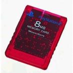 Sony PS2 8MB Memory Card Rood (PS2 Accessoires), Games en Spelcomputers, Ophalen of Verzenden, Zo goed als nieuw