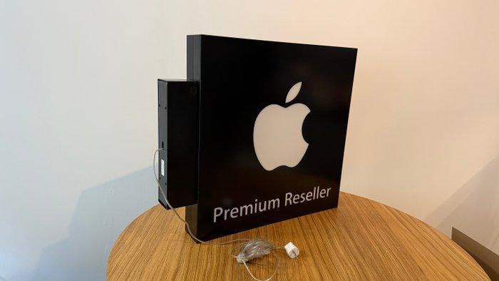 Apple Premium Reseller reclamebord met verlichting -, Antiek en Kunst, Antiek | Wandborden en Tegels