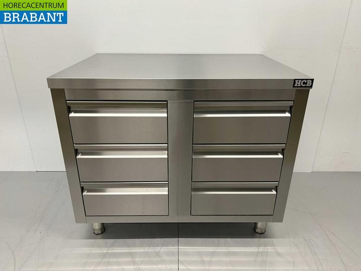 RVS Werkkast Kast Werktafel Ladenkast Premium-line 6 laden, Zakelijke goederen, Horeca | Meubilair en Inrichting, Ophalen of Verzenden