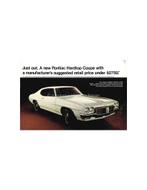1966 PONTIAC PROGRAMMA BROCHURE ENGELS, Nieuw