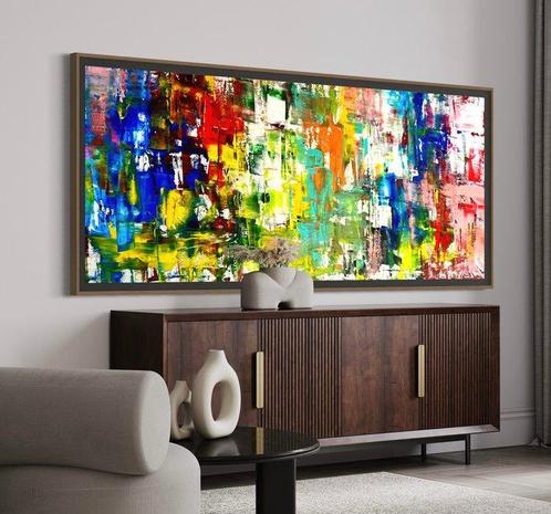 Alberto Stocco - Abstract, Antiek en Kunst, Kunst | Schilderijen | Modern
