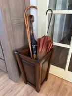 Paraplustandaard/rek - Eik - paraplu- wandelstokkenbak, Antiek en Kunst