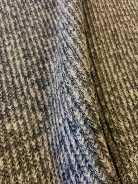 Zacht gebreid wollen stof voor kleding, gemaakt in Italië -, Antiek en Kunst, Antiek | Tapijten, Tafelkleden en Textiel