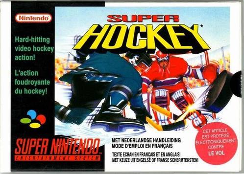 Super Hockey-Standaard (SNES) Gebruikt, Games en Spelcomputers, Games | Nintendo Super NES, Ophalen of Verzenden