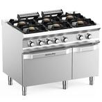 Fornuis + Oven | DOMINA PRO 700 | Gas/Elektrisch | 6, Verzenden, Nieuw in verpakking