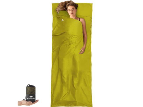 Veiling - Maraboha Lakenzak van Zachte Microvezel - Reisslaa, Caravanes & Camping, Sacs de couchage