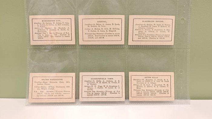 1928 D. C. Thomson Football Teams - 6 Card - Good (GD), Collections, Autocollants
