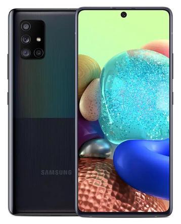 Samsung Galaxy A71 128GB Zwart met GARANTIE & verzending beschikbaar voor biedingen