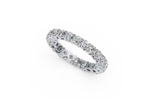 Zonder Minimumprijs - Ring - 18 karaat Witgoud - 2.45ct. tw., Handtassen en Accessoires, Ringen