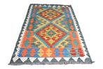 Kleurrijke Afghaanse kilim - Vloerkleed - 86 cm - 60 cm -, Antiek en Kunst