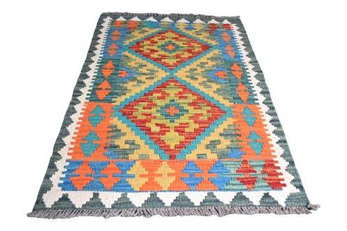 Kleurrijke Afghaanse kilim - Vloerkleed - 86 cm - 60 cm -, Antiek en Kunst, Kunst | Designobjecten