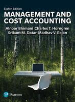 Management and Cost Accounting 9781292436029 Alnoor Bhimani, Boeken, Verzenden, Zo goed als nieuw, Alnoor Bhimani