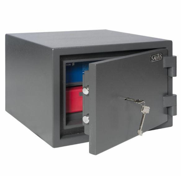 Salvus Palermo 1 Inbraak- en brandwerende kluis, Doe-het-zelf en Bouw, Hang- en Sluitwerk, Klink of Kruk, Nieuw, Overige materialen