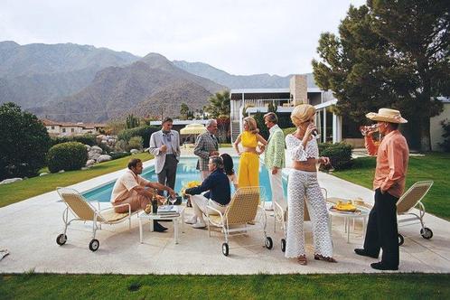 Slim Aarons - Desert House Party, Antiek en Kunst, Kunst | Schilderijen | Modern