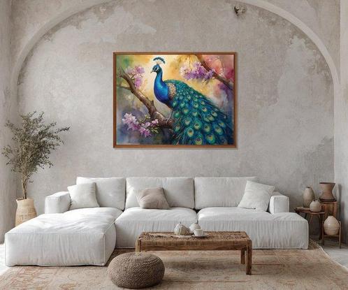 Lavinia Hrimiuc - Royal blue • NO Reserve, Antiek en Kunst, Kunst | Schilderijen | Modern