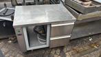 RVS werktafel met 2 lades(LET OP is geen koelwerkbank), Ophalen of Verzenden, Nieuw in verpakking