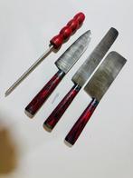 Keukenmes - Keukenmessenset (0270) - Exotisch houten handvat