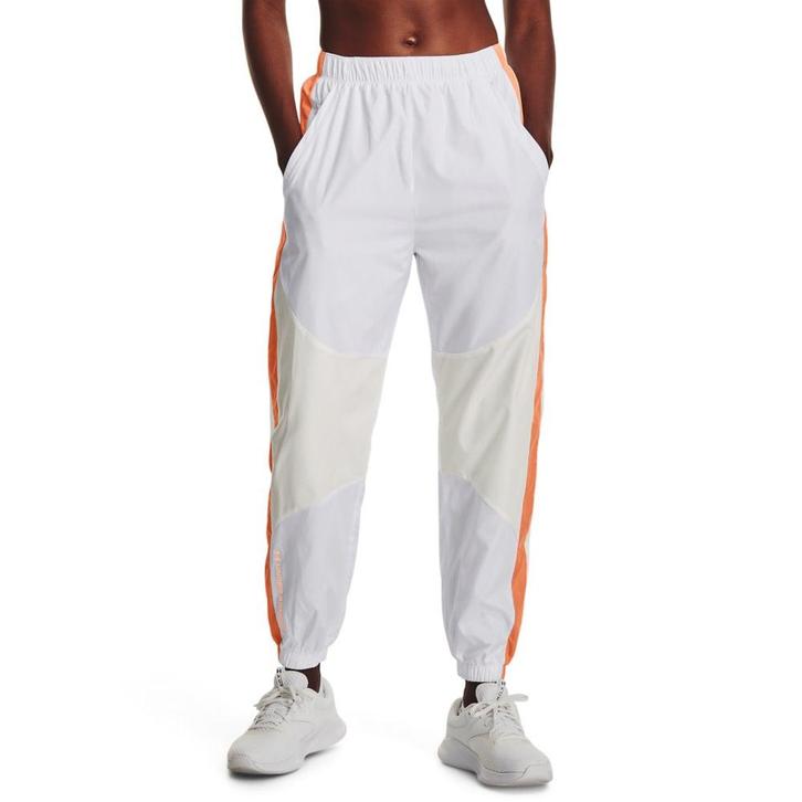 Under Armour Rush Woven Pant-Wht - Maat MD, Kleding | Dames, Leggings, Maillots en Panty's, Wit, Nieuw, Maat 40/42 (M), Ophalen of Verzenden