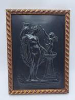 Reliëf, Bajo relieve con escena mitológica. Enmarcado - 27, Antiquités & Art, Antiquités | Céramique & Poterie
