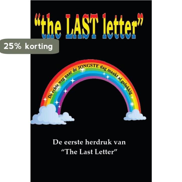 De eerste herdruk van The last letter 9789492575104, Boeken, Overige Boeken, Gelezen, Verzenden