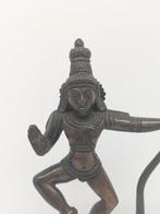 Figuur - Tanzende Gottheit auf Schlange - Metaal
